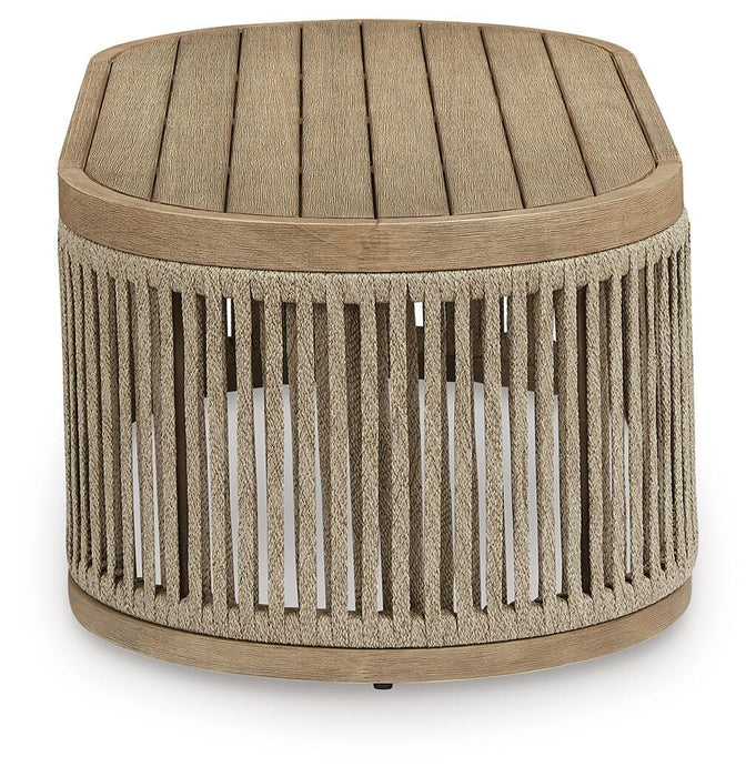 Serena Shores Outdoor Coffee Table - US Furniture & Mattress (Waterbury,CT)*