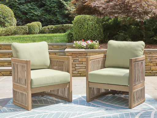 Serena Shores Outdoor Lounge Chair (Set of 2) - US Furniture & Mattress (Waterbury,CT)*