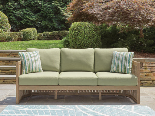 Serena Shores Outdoor Sofa with Cushion - US Furniture & Mattress (Waterbury,CT)*