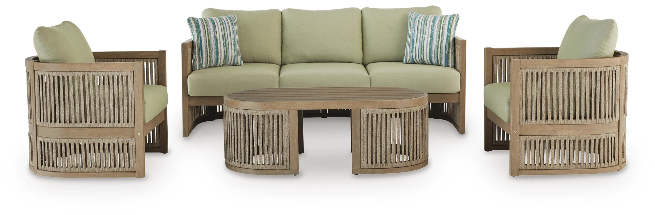 Serena Shores Outdoor Seating Set - US Furniture & Mattress (Waterbury,CT)*