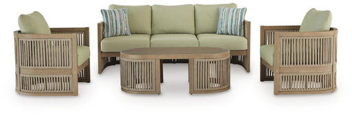 Serena Shores Outdoor Seating Set - US Furniture & Mattress (Waterbury,CT)*