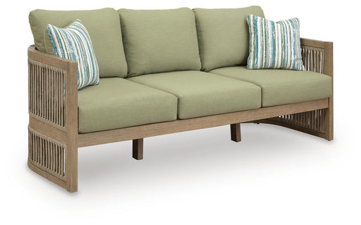 Serena Shores Outdoor Sofa with Cushion - US Furniture & Mattress (Waterbury,CT)*