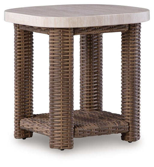 Dolan Creek Outdoor End Table - US Furniture & Mattress (Waterbury,CT)*