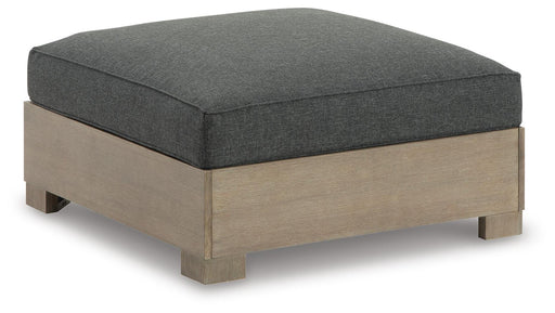 Citrine Park Outdoor Ottoman with Cushion - US Furniture & Mattress (Waterbury,CT)*