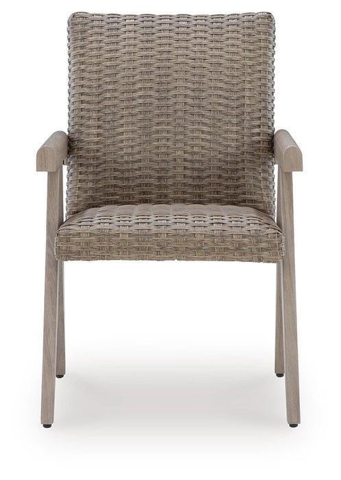 Cliff Trails Outdoor Arm Chair (Set of 2) - US Furniture & Mattress (Waterbury,CT)*
