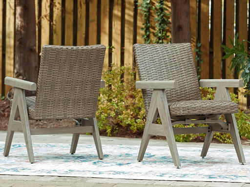 Cliff Trails Outdoor Rocking Arm Chair (Set of 2) - US Furniture & Mattress (Waterbury,CT)*