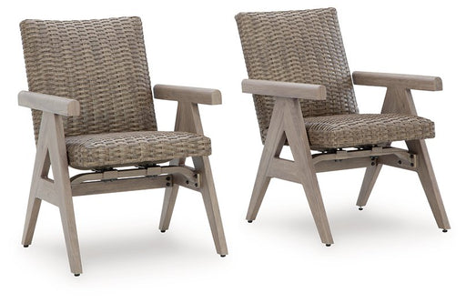 Cliff Trails Outdoor Rocking Arm Chair (Set of 2) - US Furniture & Mattress (Waterbury,CT)*