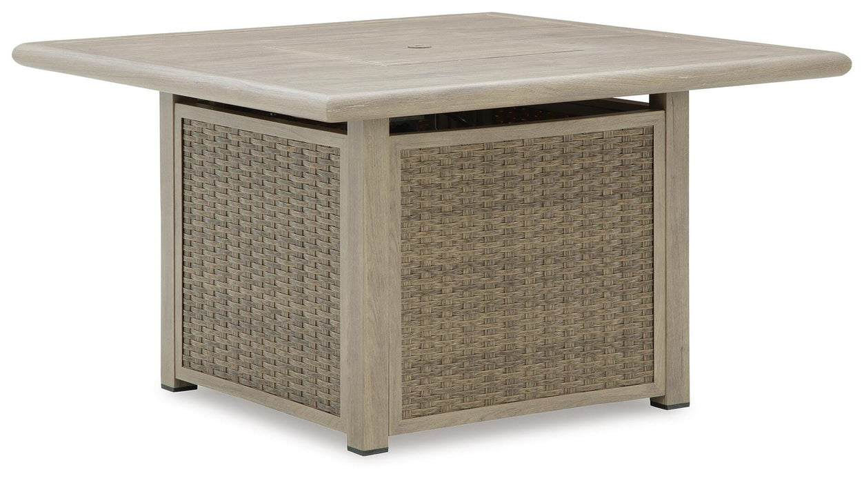 Cliff Trails Fire Pit Table - US Furniture & Mattress (Waterbury,CT)*
