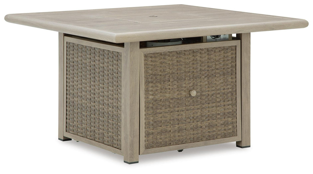 Cliff Trails Fire Pit Table - US Furniture & Mattress (Waterbury,CT)*