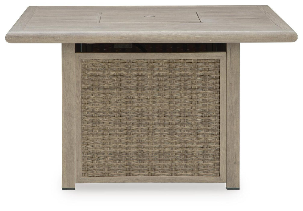 Cliff Trails Fire Pit Table - US Furniture & Mattress (Waterbury,CT)*
