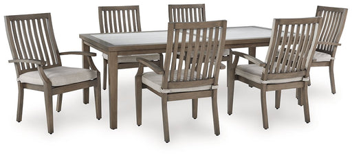Rainier Ranch Outdoor Dining Package - US Furniture & Mattress (Waterbury,CT)*