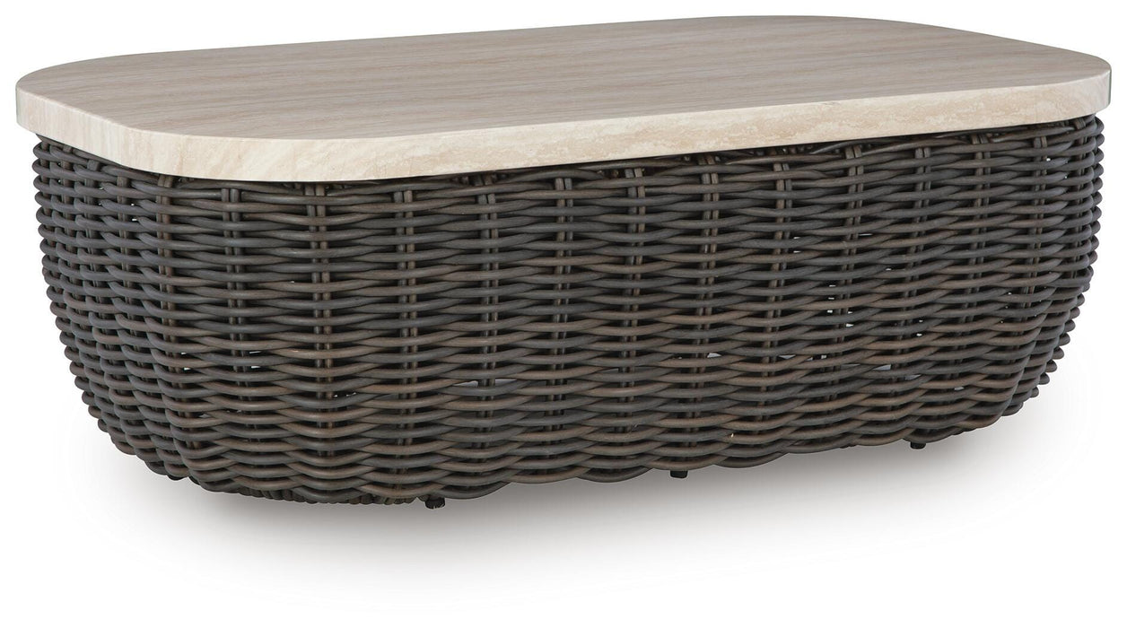 Kimora Outdoor Coffee Table - US Furniture & Mattress (Waterbury,CT)*