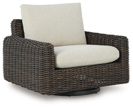 Kimora Outdoor Swivel Lounge Chair - US Furniture & Mattress (Waterbury,CT)*
