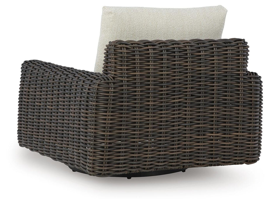 Kimora Outdoor Swivel Lounge Chair - US Furniture & Mattress (Waterbury,CT)*