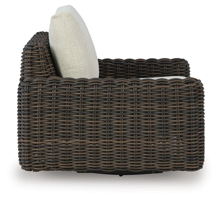 Kimora Outdoor Swivel Lounge Chair - US Furniture & Mattress (Waterbury,CT)*
