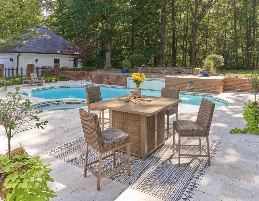 Walton Bridge Outdoor Bar Set - US Furniture & Mattress (Waterbury,CT)*
