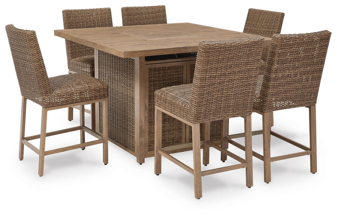 Walton Bridge Outdoor Dining Set - US Furniture & Mattress (Waterbury,CT)*