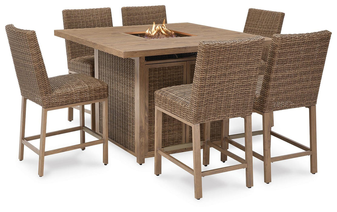 Walton Bridge Outdoor Dining Set - US Furniture & Mattress (Waterbury,CT)*