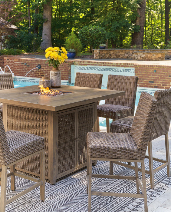 Walton Bridge Outdoor Dining Set - US Furniture & Mattress (Waterbury,CT)*