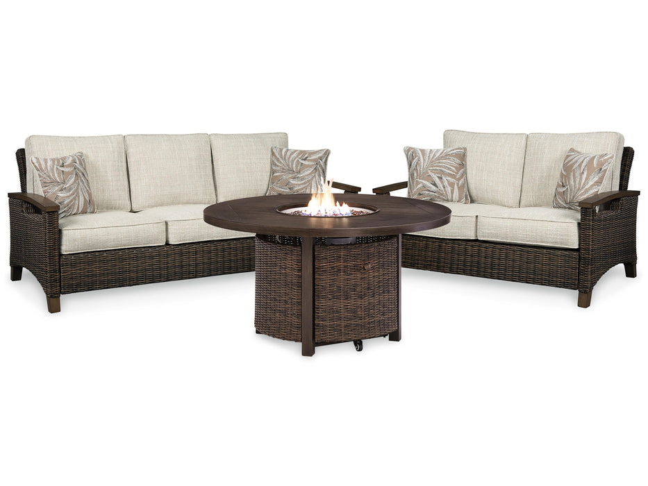 Paradise Trail Outdoor Seating Set - US Furniture & Mattress (Waterbury,CT)*