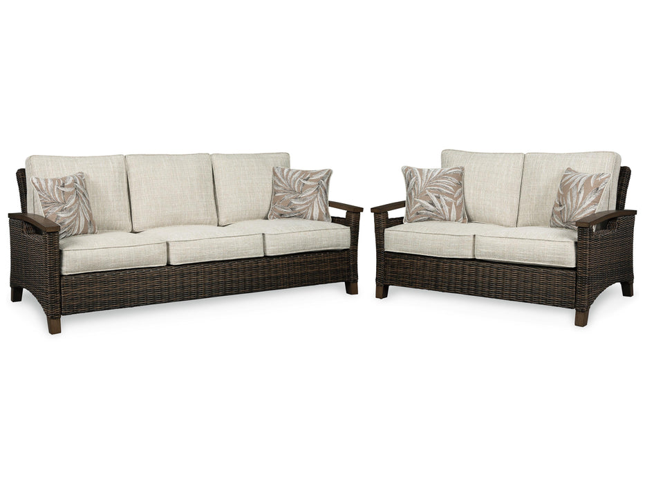 Paradise Trail Outdoor Seating Set - US Furniture & Mattress (Waterbury,CT)*