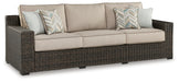 Coastline Bay Outdoor Sofa with Cushion - US Furniture & Mattress (Waterbury,CT)*