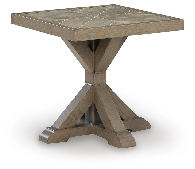 Laguna Heights Outdoor End Table - US Furniture & Mattress (Waterbury,CT)*