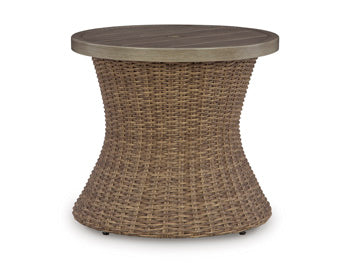 Laguna Heights Outdoor End Table - US Furniture & Mattress (Waterbury,CT)*