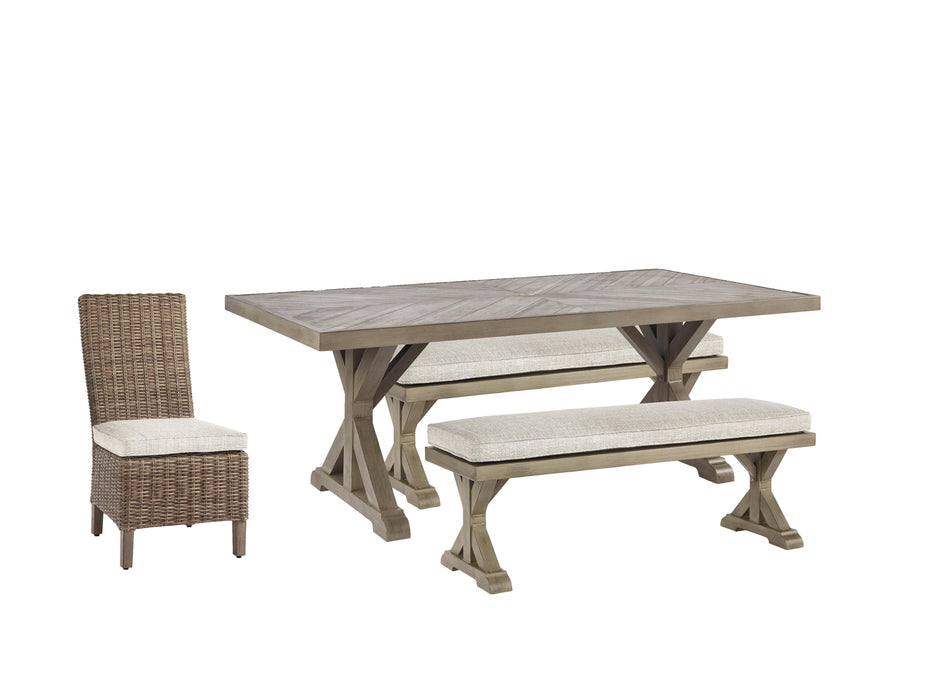 Beachcroft Outdoor Dining Set - US Furniture & Mattress (Waterbury,CT)*
