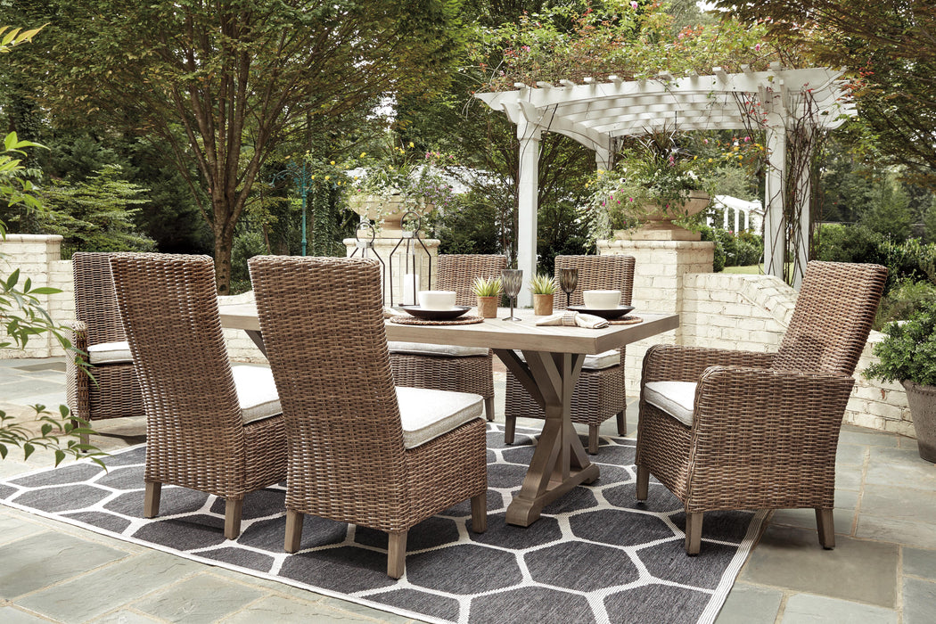 Beachcroft Outdoor Dining Set - US Furniture & Mattress (Waterbury,CT)*