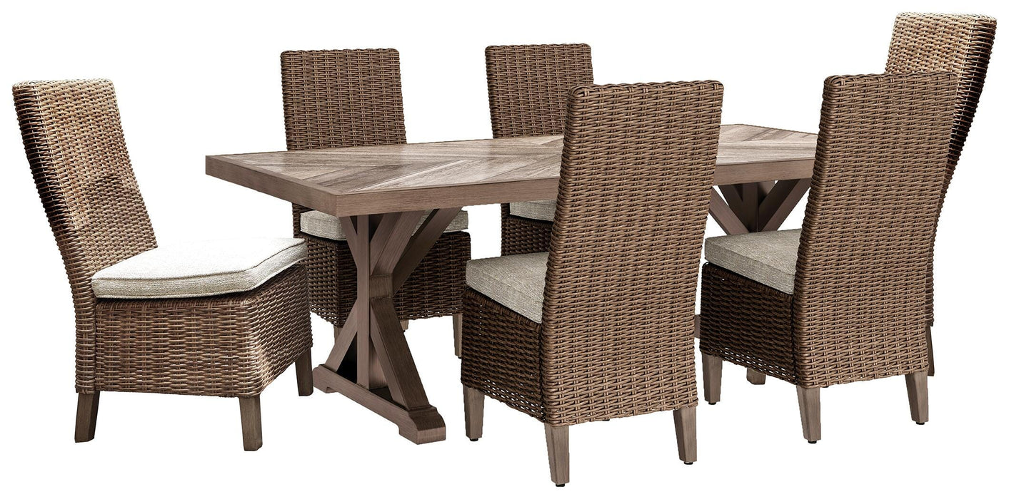 Beachcroft Outdoor Dining Set - US Furniture & Mattress (Waterbury,CT)*