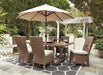 Beachcroft Outdoor Dining Set - US Furniture & Mattress (Waterbury,CT)*