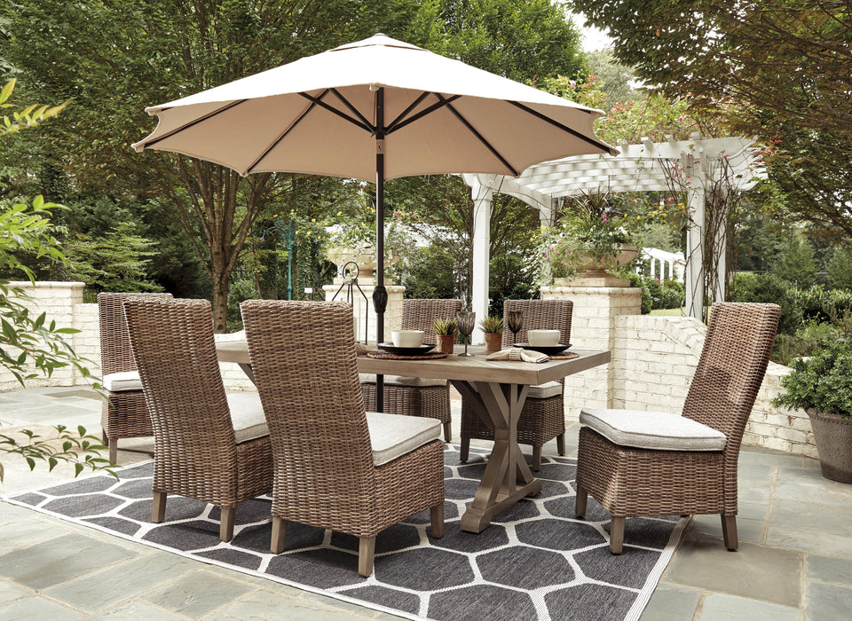 Beachcroft Outdoor Dining Set - US Furniture & Mattress (Waterbury,CT)*