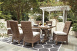 Beachcroft Outdoor Dining Set - US Furniture & Mattress (Waterbury,CT)*