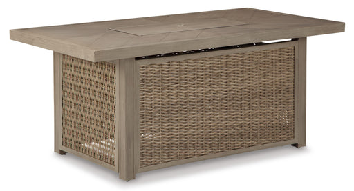 Beachcroft Outdoor Sofa, Lounge Chairs and Fire Pit - US Furniture & Mattress (Waterbury,CT)*
