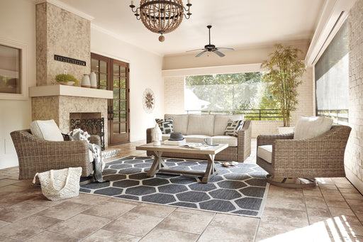 Beachcroft Outdoor Conversation Set - US Furniture & Mattress (Waterbury,CT)*