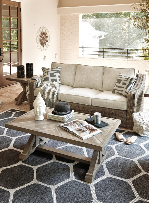 Beachcroft Beachcroft Nuvella Sofa with Coffee and End Table - US Furniture & Mattress (Waterbury,CT)*
