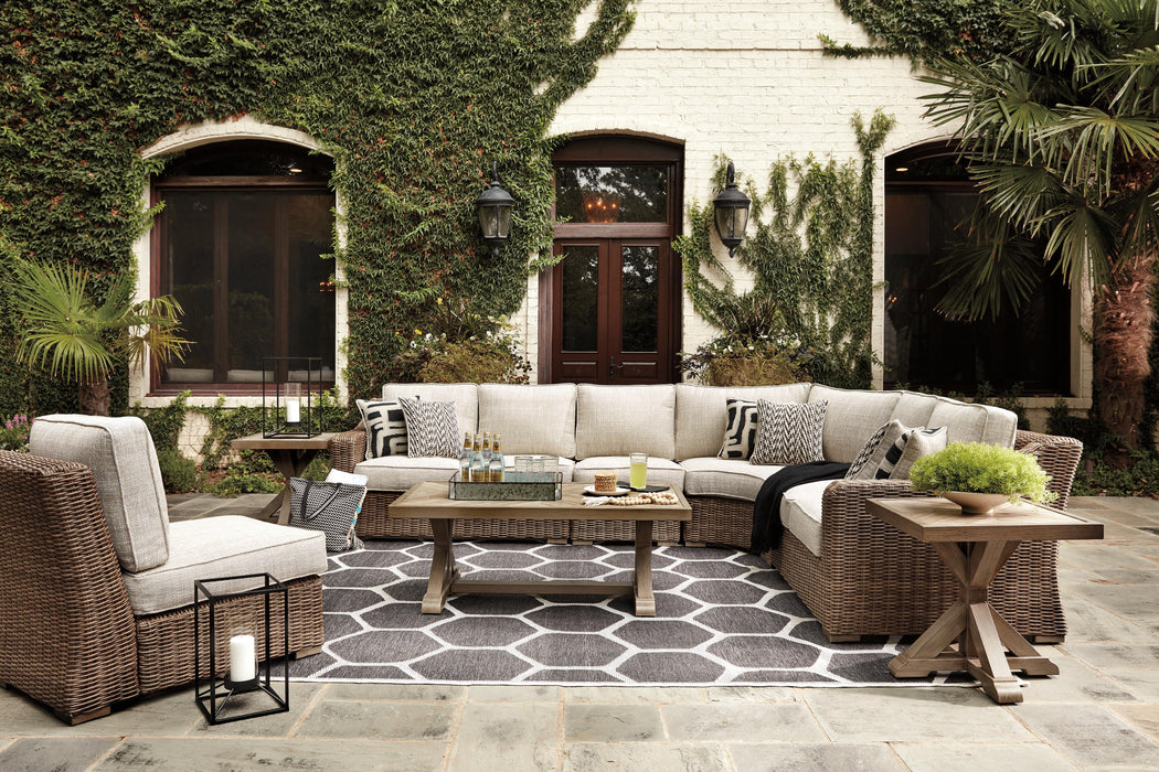 Beachcroft Outdoor Seating Set - US Furniture & Mattress (Waterbury,CT)*