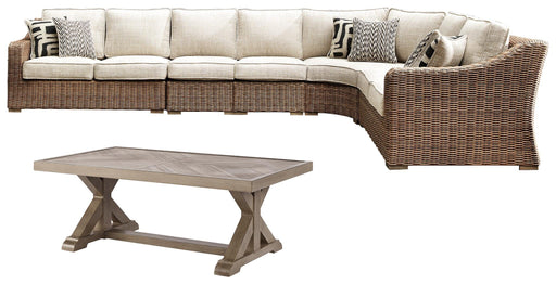 Beachcroft Outdoor Seating Set - US Furniture & Mattress (Waterbury,CT)*