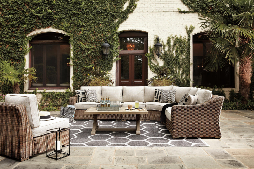 Beachcroft Outdoor Seating Set - US Furniture & Mattress (Waterbury,CT)*