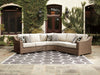 Beachcroft Outdoor Seating Set - US Furniture & Mattress (Waterbury,CT)*
