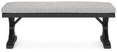 Beachcroft Outdoor Bench with Cushion - US Furniture & Mattress (Waterbury,CT)*
