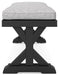 Beachcroft Outdoor Bench with Cushion - US Furniture & Mattress (Waterbury,CT)*