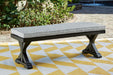 Beachcroft Outdoor Bench with Cushion - US Furniture & Mattress (Waterbury,CT)*