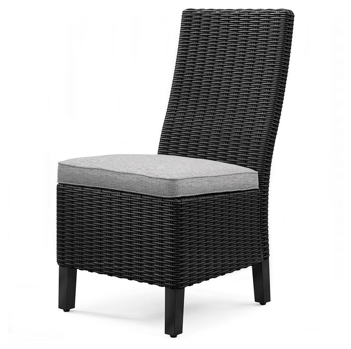 Beachcroft Outdoor Side Chair with Cushion (Set of 2) - US Furniture & Mattress (Waterbury,CT)*