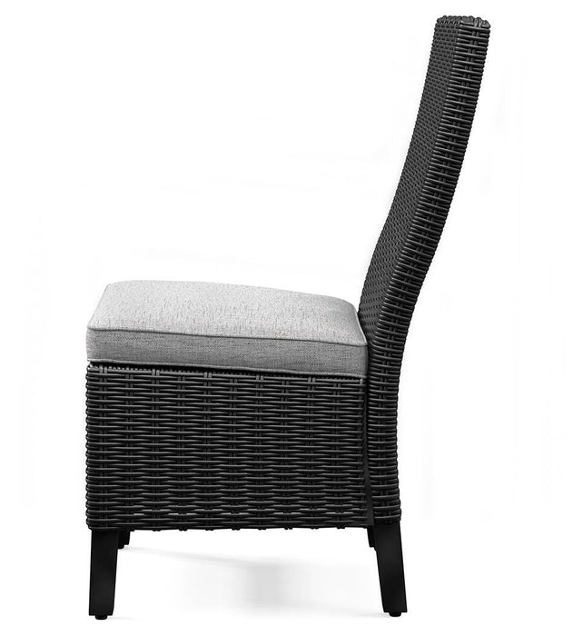 Beachcroft Outdoor Side Chair with Cushion (Set of 2) - US Furniture & Mattress (Waterbury,CT)*