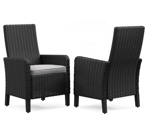 Beachcroft Outdoor Arm Chair with Cushion (Set of 2) - US Furniture & Mattress (Waterbury,CT)*