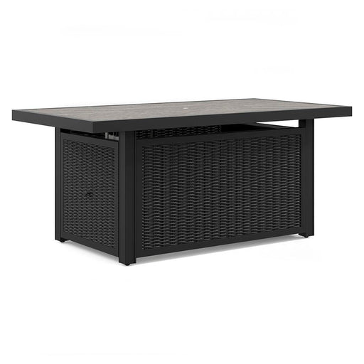 Beachcroft Outdoor Fire Pit Table - US Furniture & Mattress (Waterbury,CT)*