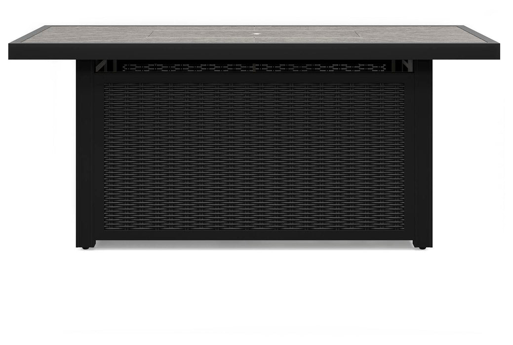 Beachcroft Outdoor Fire Pit Table - US Furniture & Mattress (Waterbury,CT)*