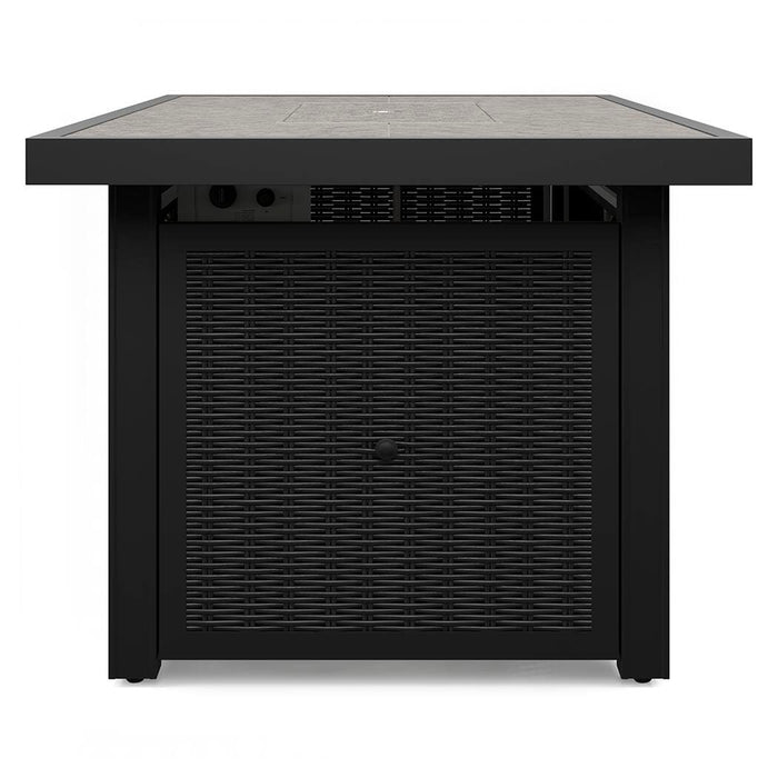 Beachcroft Outdoor Fire Pit Table - US Furniture & Mattress (Waterbury,CT)*